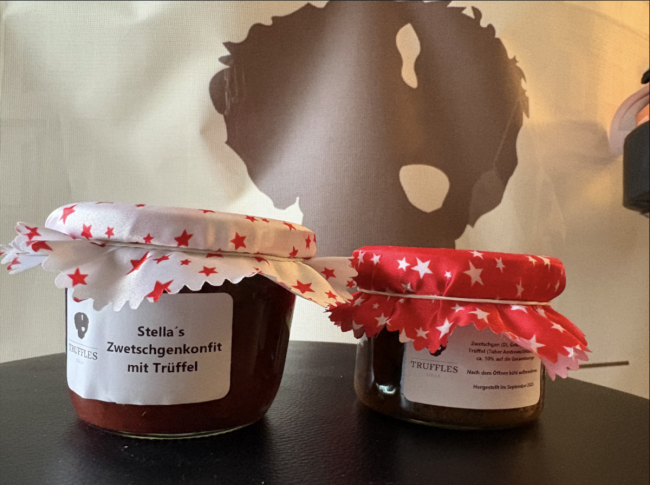 Zwetschenkonfit mit Trüffel 