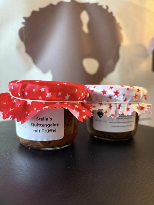 Quittengelee mit Trüffel 